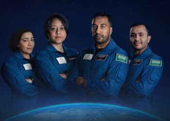 Crown Prince meets Saudi crew of the AX-2 space mission