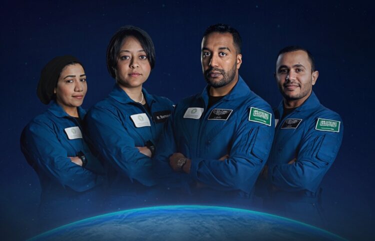 Crown Prince meets Saudi crew of the AX-2 space mission