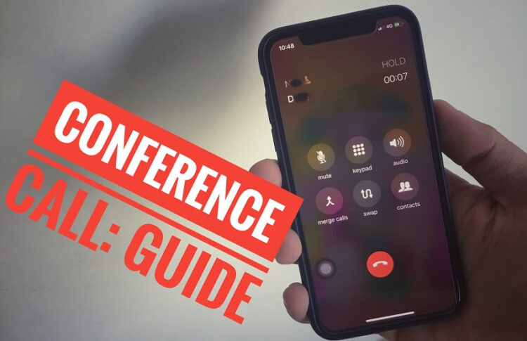 How to use iPhone's built-in conference call feature