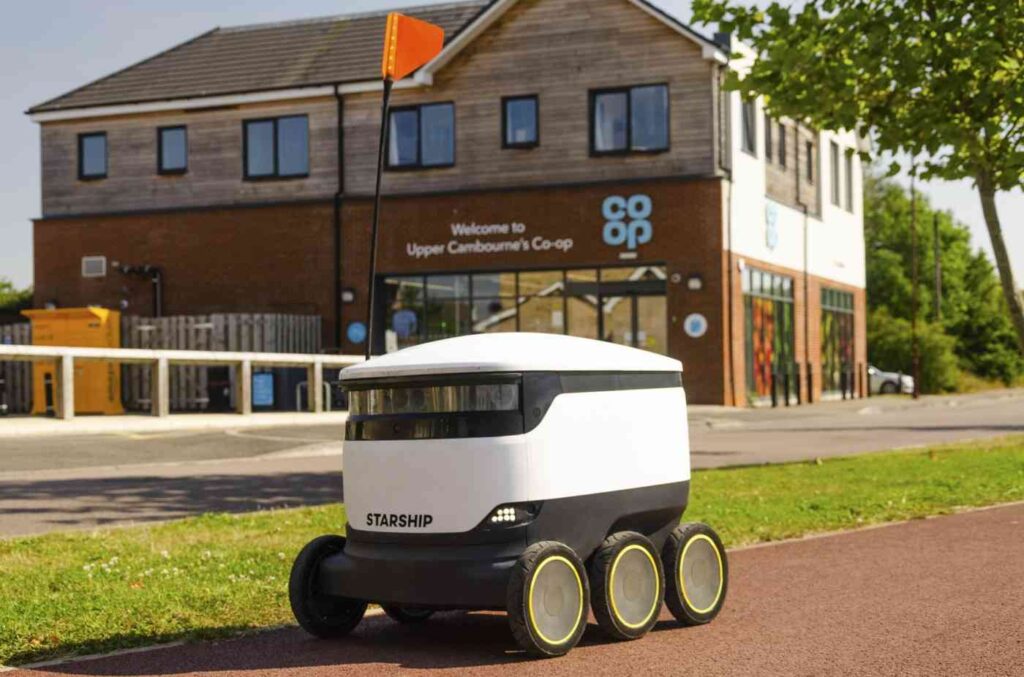 Robot couriers from Starship Technologies cover 10 mn km
