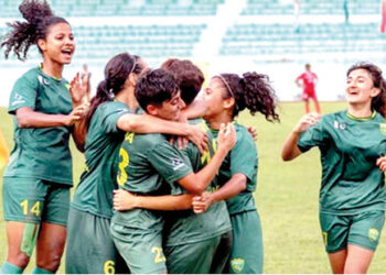 Women's football team off for 2024 Paris Olympics Qualifiers
