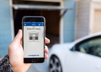 One can control garage doors by Google Home app new update