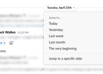 Slack discussion; how to find entries of specified dates