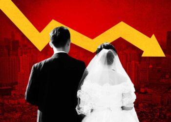 China's marriage rate drops to an alarming new low in 2022