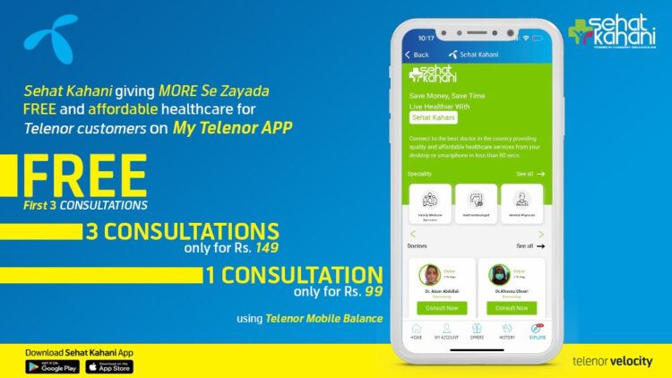 tele-med-service-of-sehat-kahani-now-comes-on-telenor-app
