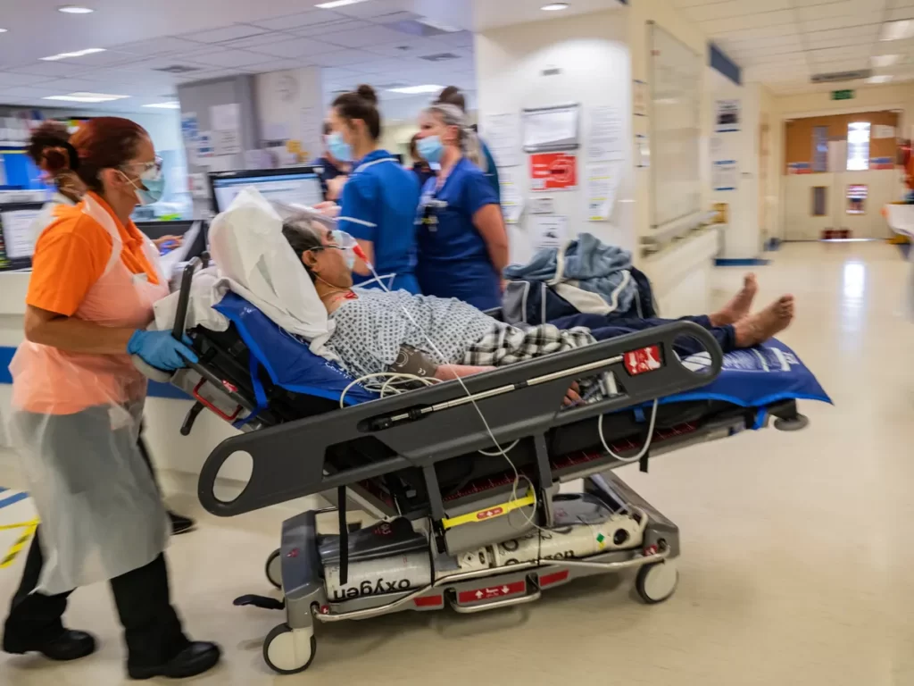 Public services in UK badly reduced by the impact of Covid19