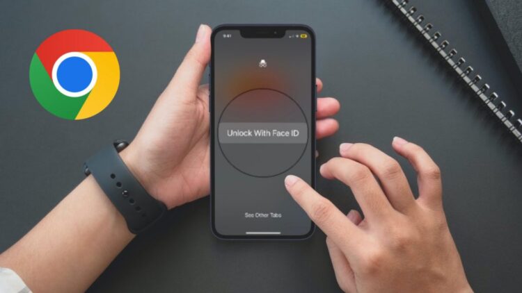 How to use 1 face ID to lock Chrome's incognito mode easily