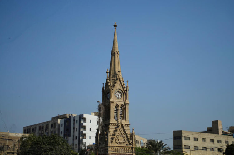 New 20th century drain under Karachi clock tower found