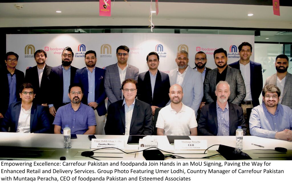 carrefour-pakistan-signs-partnership-assent-with-foodpanda