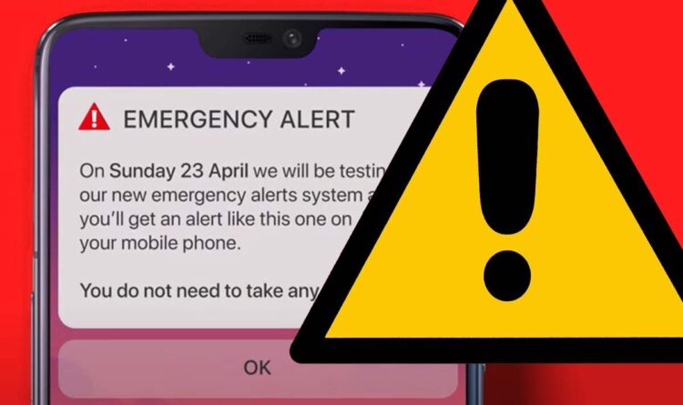 How to activate emergency alert notification on android