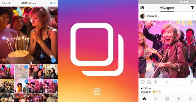 How to create Instagram photo carousel with background music