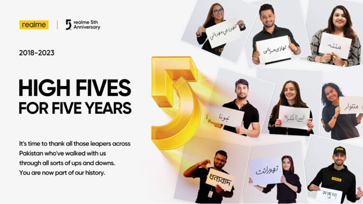 realme-is-celebrating-5-years-of-leaping-up-in-pakistan