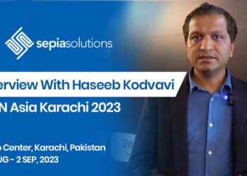 Interview with CEO of Sepia Solutions at ITCN Asia 2023