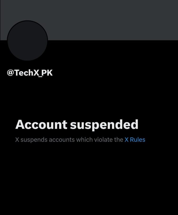 techx-pakistan-twitter-account-got-suspend-due-to-violation