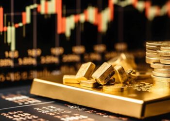 gold bar sitting on a surface