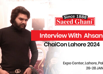 Saeed Ghani new products debut in the ChaiCon