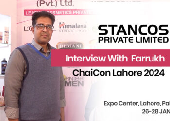 Farrukh revealing Stancos vision and ways at ChaiCon