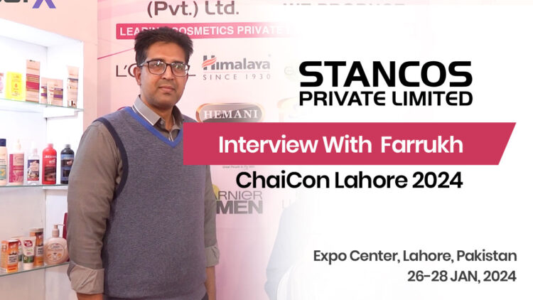 Farrukh revealing Stancos vision and ways at ChaiCon