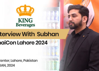 Subhan showcases King Beverages best quality products at ChaiCon