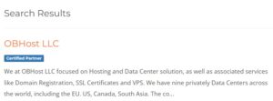 Obhost becomes a certified cpanel partner