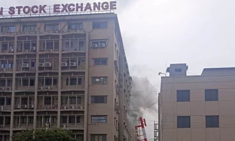 Big fire at PSX Karachi leads to trading break