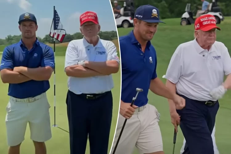 DeChambeau invites Trump to the new 'Break 50' golf series