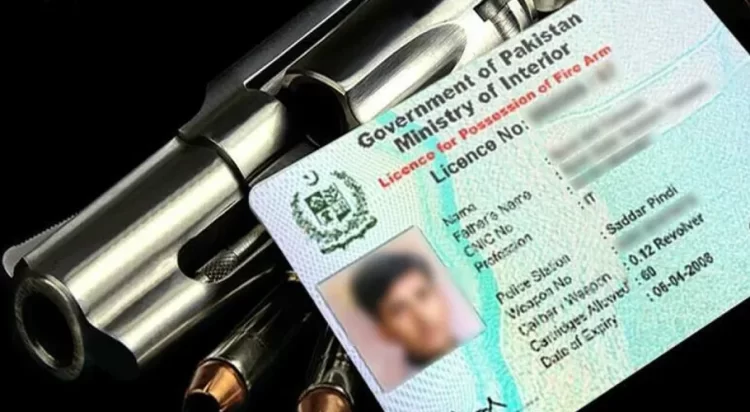 Get your weapon licenses starting August in Sindh now