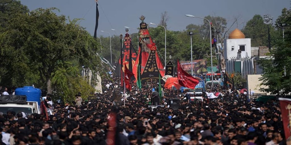 High security measures block roads for Muharram in Karachi