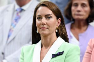 Princess Kate Middleton appeared in Wimbledon