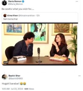 Qamar’s own words make fun all over social media