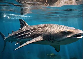 Rare whale shark seen swimming near Karachi’s Charna Island