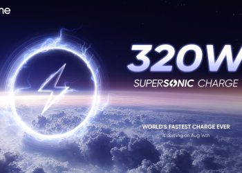 Realme launches its new 320W SuperSonic charge