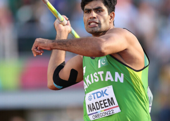 Pakistan issues special stamp featuring Arshad Nadeem