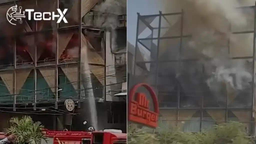 Fire Erupted at The Popular Karachi Restaurant Food Inn