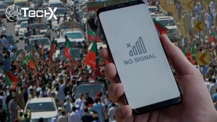 Internet Outages in Pakistan During PTI Protests