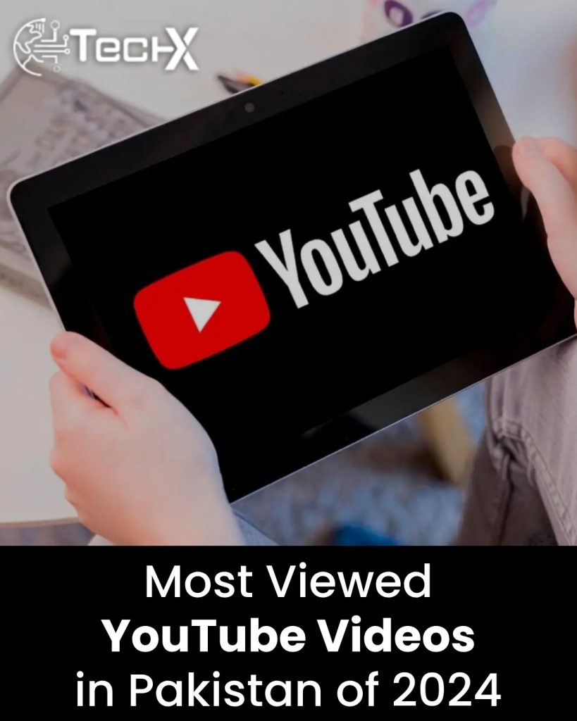 Most Viewed YouTube Videos in Pakistan of 2024