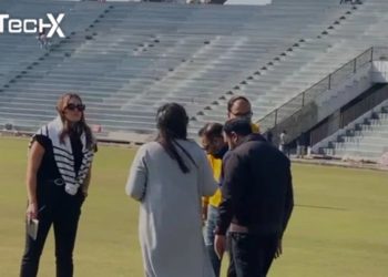 ICC Delegation Inspects Gaddafi Stadium Before Champions Trophy 2025