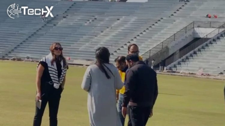 ICC Delegation Inspects Gaddafi Stadium Before Champions Trophy 2025