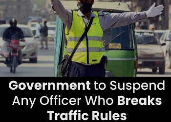 Government to Suspend Any Officer Who Breaks Traffic Rules