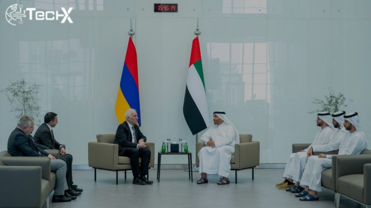 Anwar Gargash Diplomatic Academy hosts the Armenian President