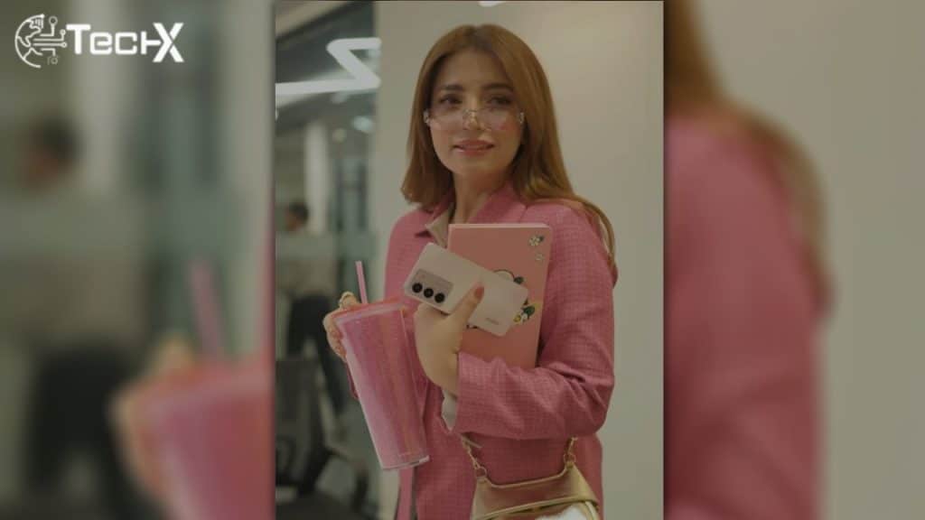 Dananeer Mobeen leaked realme's yet-to-launch pink C75x