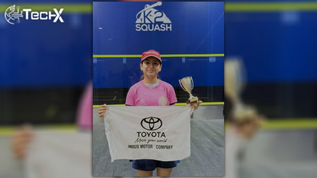 Indus Motor Company Celebrates Sehrish Ali's Victory at USA Junior Women's Squash Championship