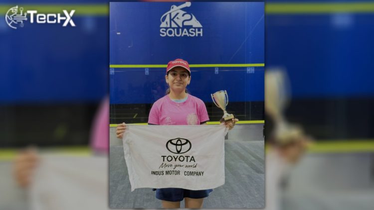 Indus Motor Company Celebrates Sehrish Ali's Victory at USA Junior Women's Squash Championship