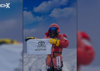 Pakistani Mountaineer Wajidullah Nagari Summits Mount Everest with Toyota's Support
