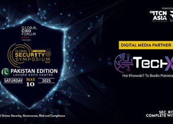 TechX Pakistan Joins as Digital Media Partner for the 2nd Global CISO Summit and Awards