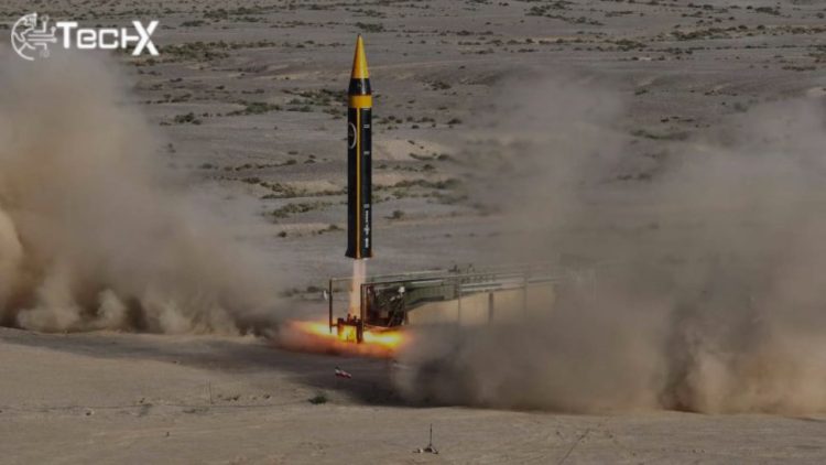 Iran Launched Khyber Ballistic Missile With a Range of 2000 KM