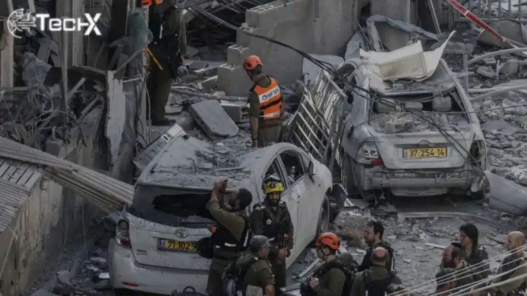 US Embassy in Israel Damaged After Iranian Missile Falls Nearby