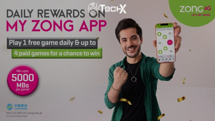 Zong Launches Exciting New Features in My Zong App: Bundle Streak & Daily Rewards Game