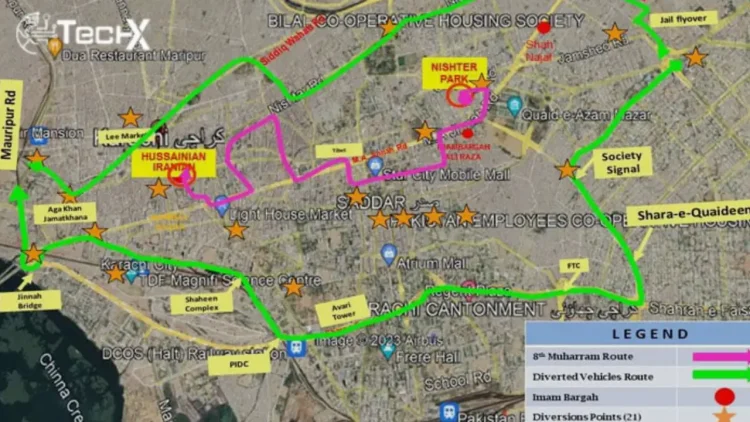 Karachi Traffic Plan Unveiled for Muharram Processions