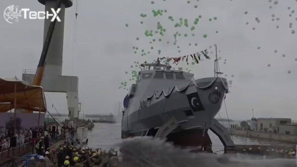 Pakistan Navy Unveils New Locally Made Gunboat: PNS SAHIWAL